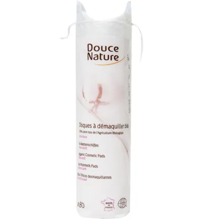 Douce Nature Wattenschijfjes Katoen Bio (80 stuks)