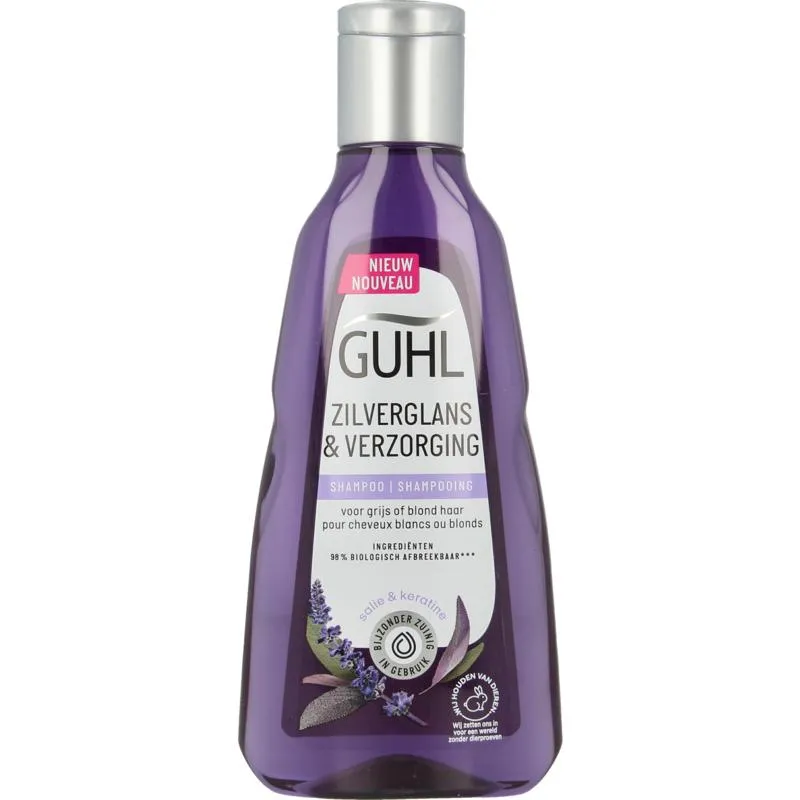 Guhl Zilverglans & verzorging shampoo (250 ml)