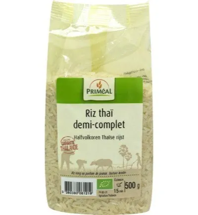 Priméal Halfvolkoren Thaise Rijst Bio (500 gr)
