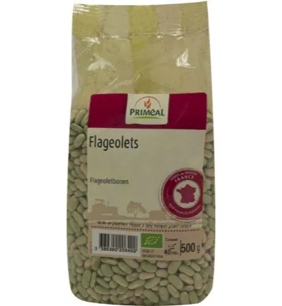 Priméal Flageoletbonen Bio (500 gr)