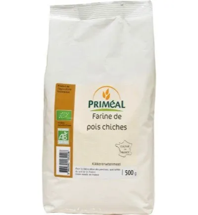 Priméal Kikkererwtenmeel Bio (500 gr)