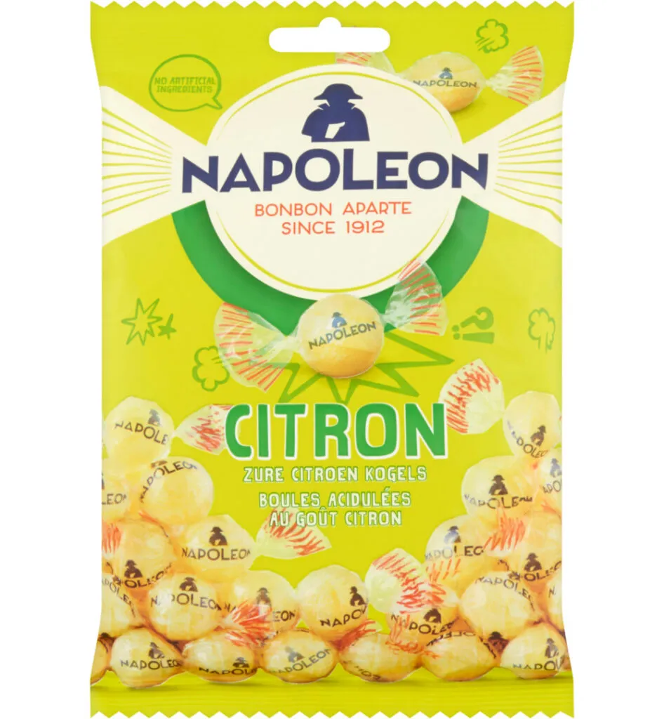 Napoleon Citroen lempur kogels (150 gr)