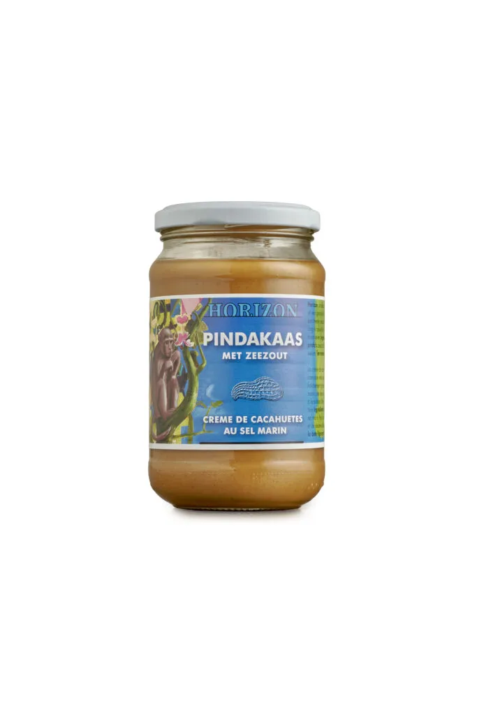 Horizon Pindakaas met zeezout eko bio (350 gr)