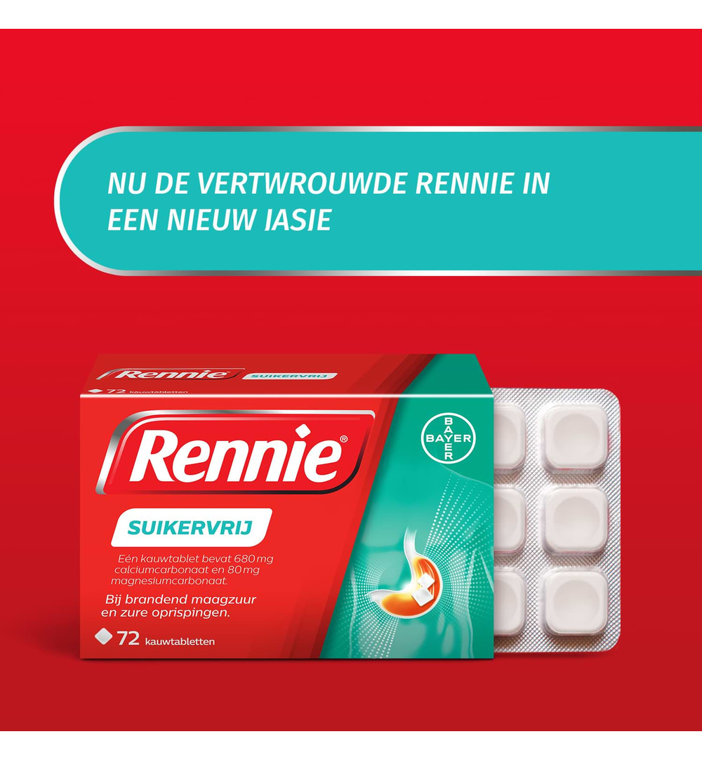 Rennie Suikervrij (72 tabletten) - image 5