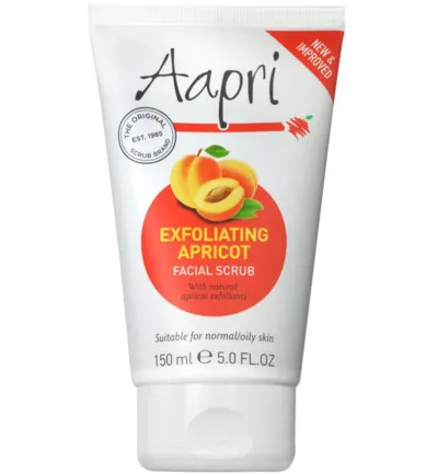 Aapri Gezichtscrub normale/vette huid exfoliating (150 ml)