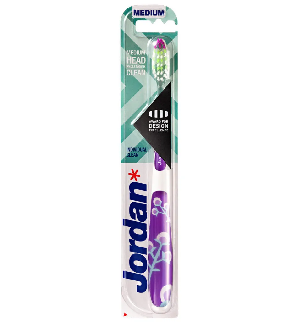 Jordan Tandenborstel Individual Clean Medium (1 stuk)