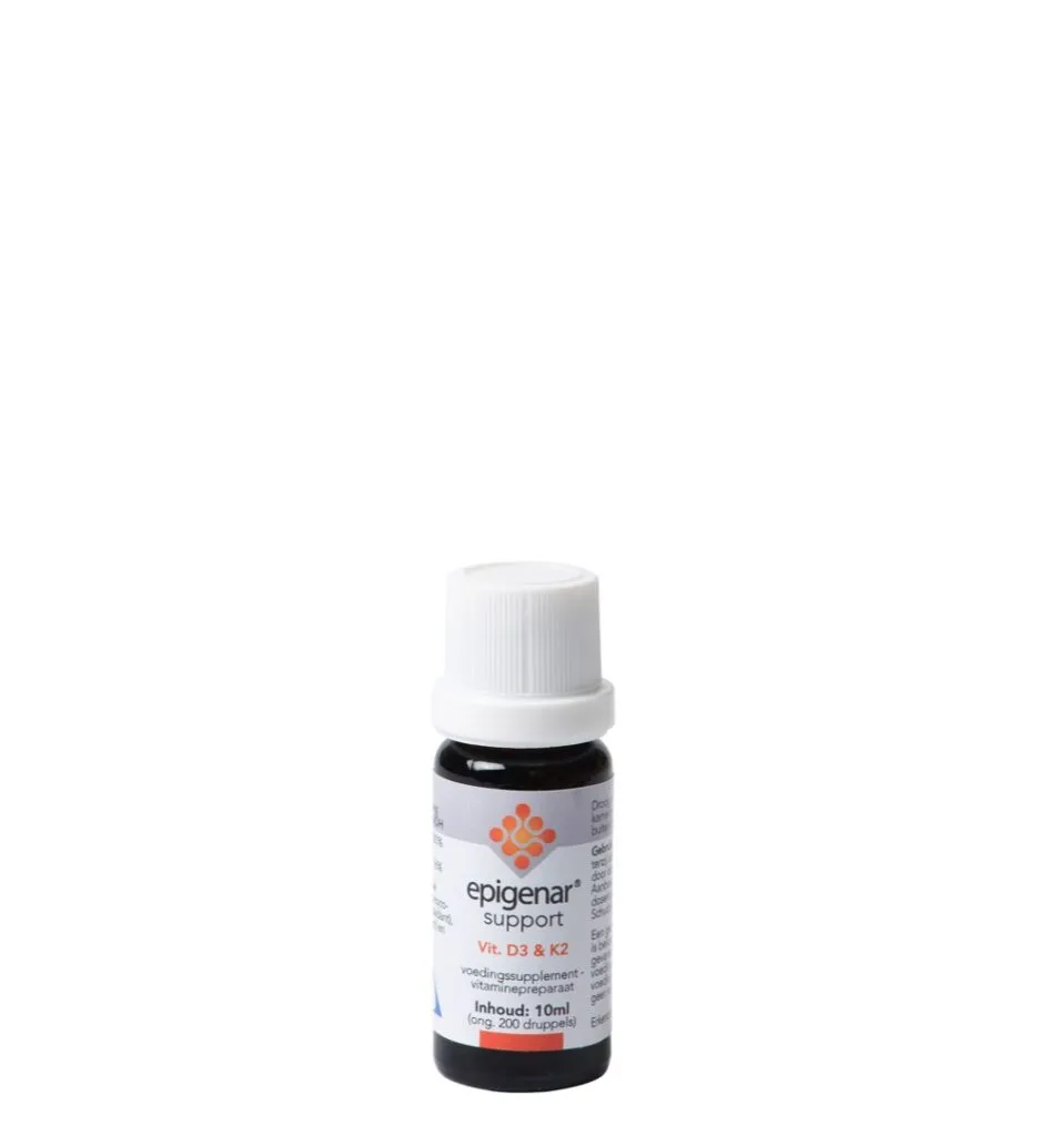Epigenar Support vitamine D3 & K2 druppels (10 ml)
