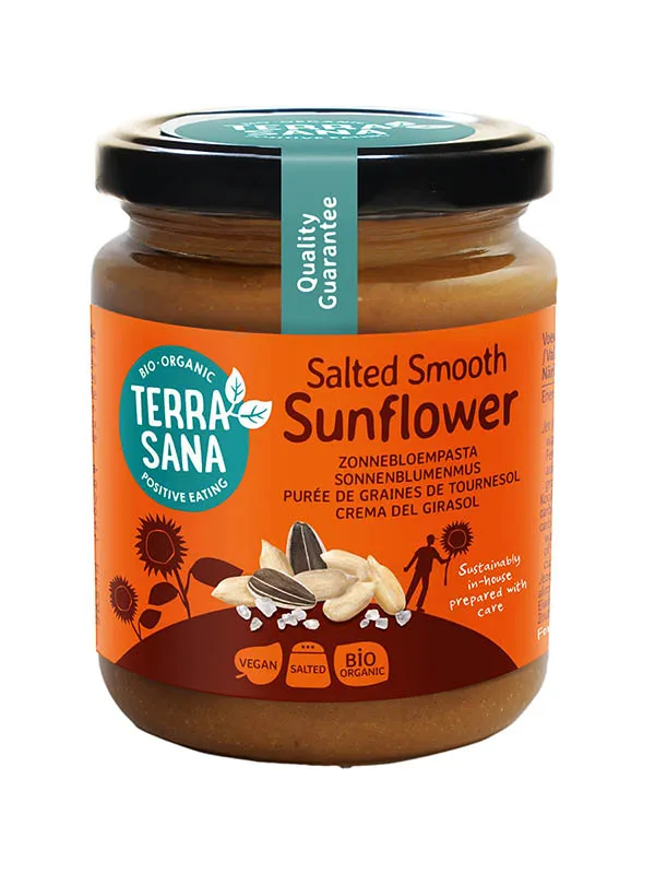 Terrasana Zonnebloempasta Met Himalayazout Bio (250 gr)
