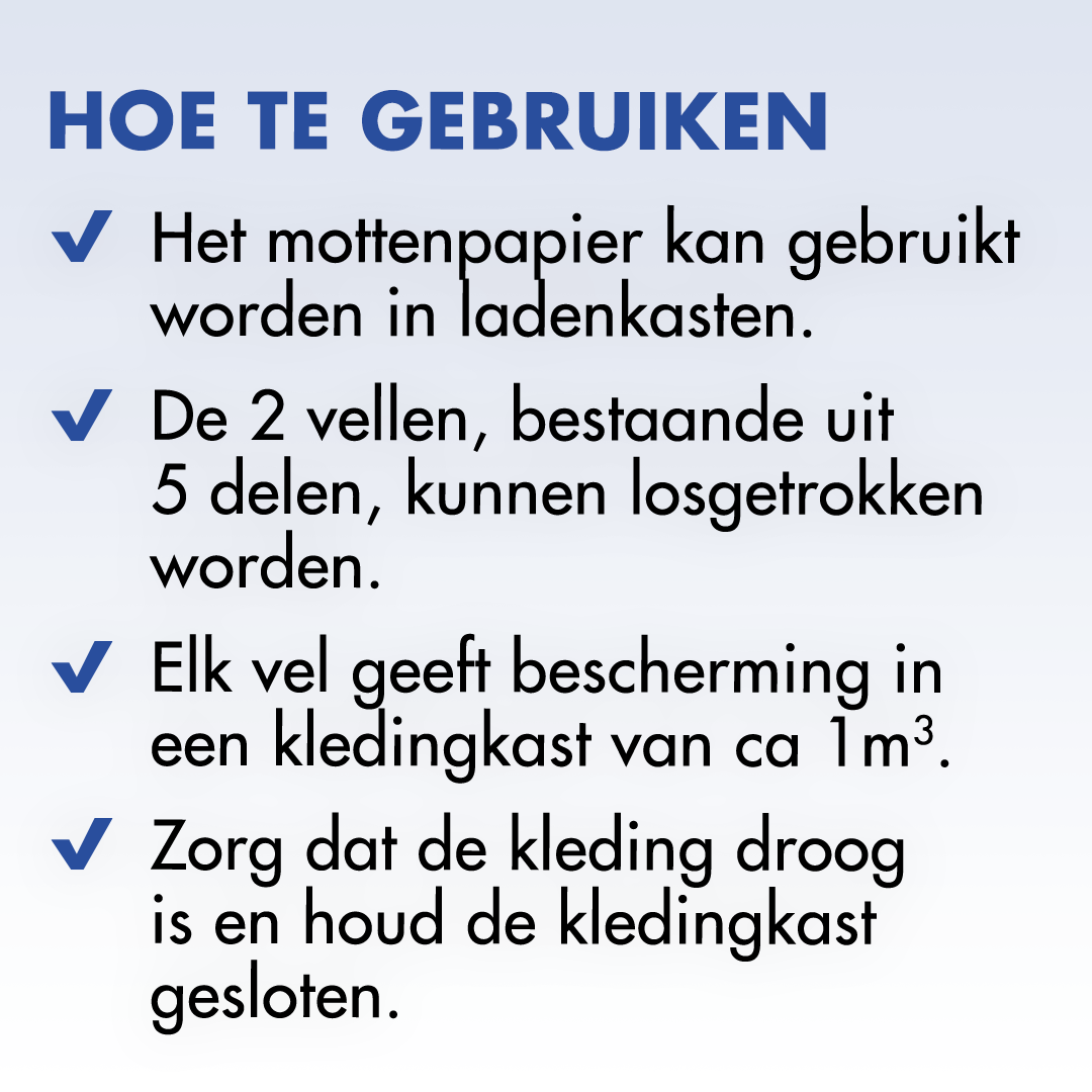 Roxasect Mottenpapier (2 stuks) - image 3