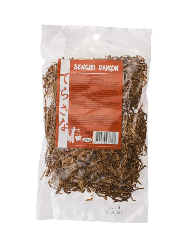 Terrasana Sengiri Daikon Radijs Gedroogd (100 gr)