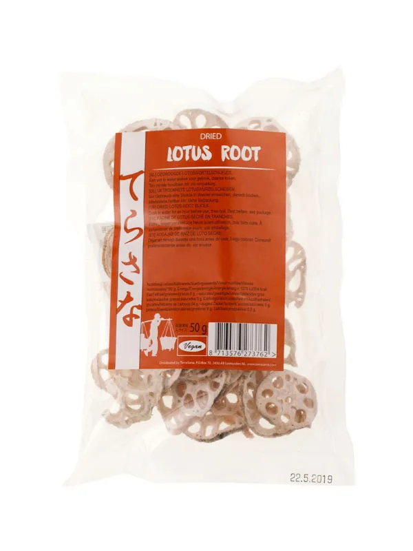 Muso Lotusschijfjes Gedroogd (50 gr)