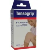 Tensogrip B 1m x 6.25 cm huidskleur (1 stuk)