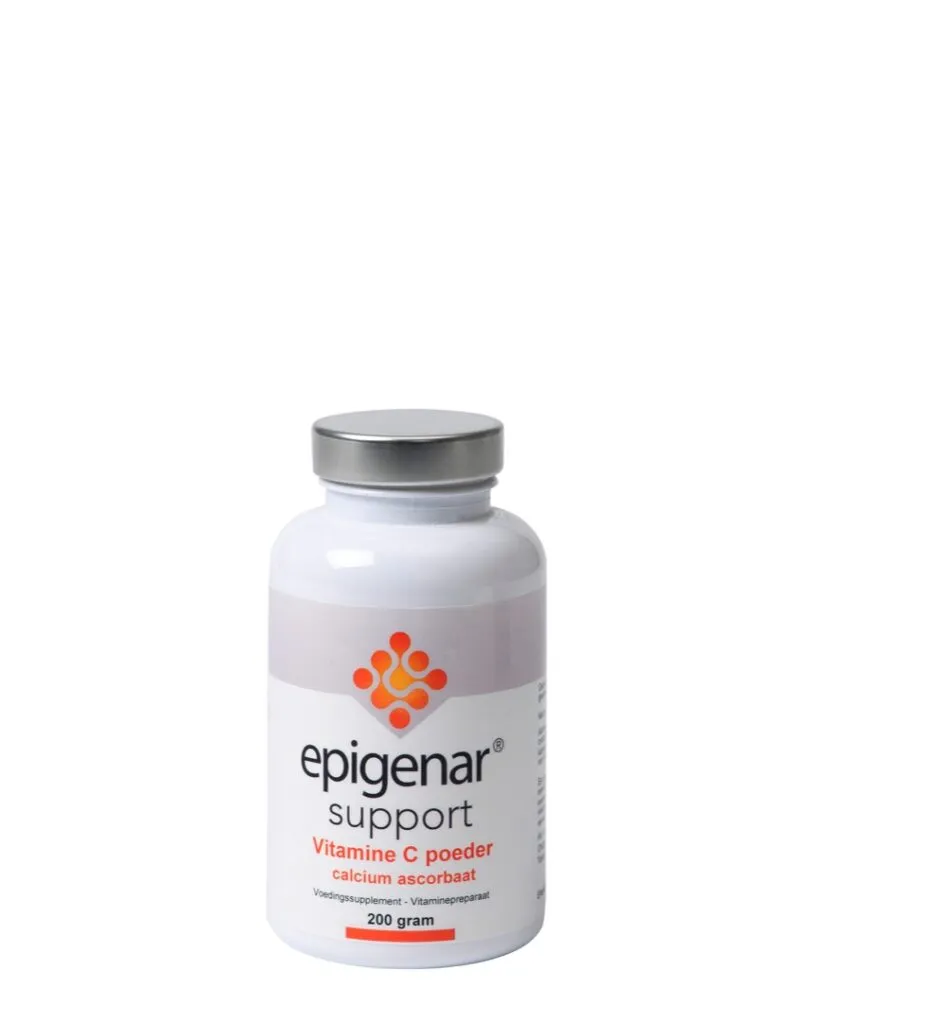 Epigenar Vitamine C calcium ascorbaat poeder (200 gr)