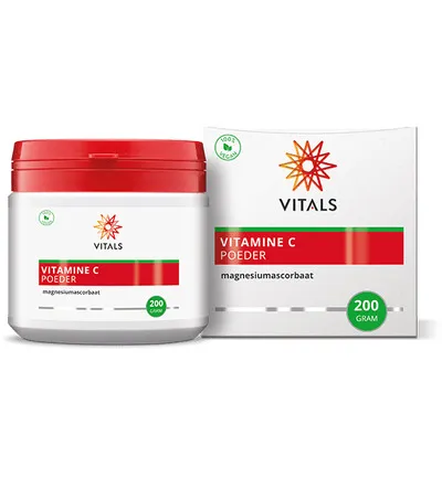 Vitals Vitamine C Poeder Magnesiumascorbaat (200 gr)
