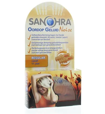 Sanohra Oordop geluid muziek noise regular (1 paar)