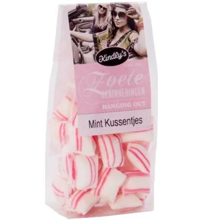 Kindly's Mintkussentjes zoete herinneringen (140 gr)