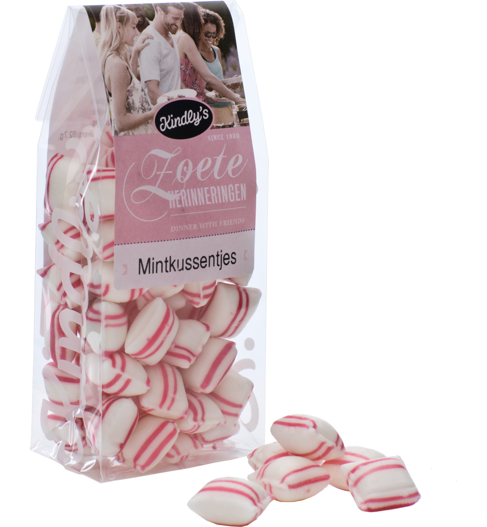 Kindly's Mintkussentjes zoete herinneringen (140 gr)