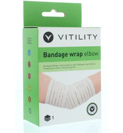 Essentials Bandage elleboog wrap H&F (1 stuk)
