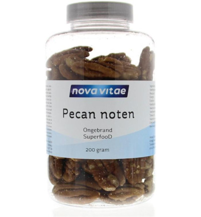 Nova Vitae Pecannoten Ongebrand Raw (200 gr)