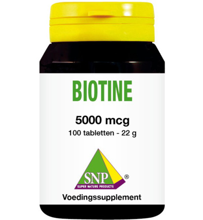 Snp Biotine 5000 mcg (100 tabletten)