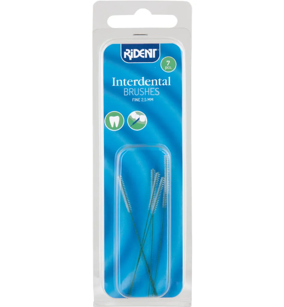 Rident Interdentale borstel 2.5 mm (7 stuks)