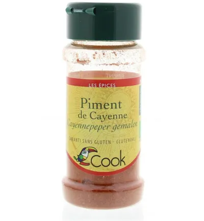 Cook Cayennepeper gemalen bio (40 gr)
