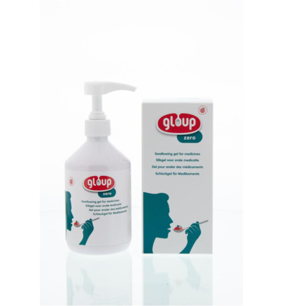 Gloup Zero medicatie inname gel framboos (500 ml)