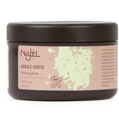 Najel Aleppo gezichtsmaskergroene klei (150 gr)