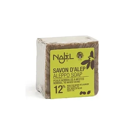 Najel Aleppo zeep olijf olie 12% (200 gr)