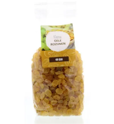 Mijnnatuurwinkel Gele Sultana Rozijnen (400 gr)