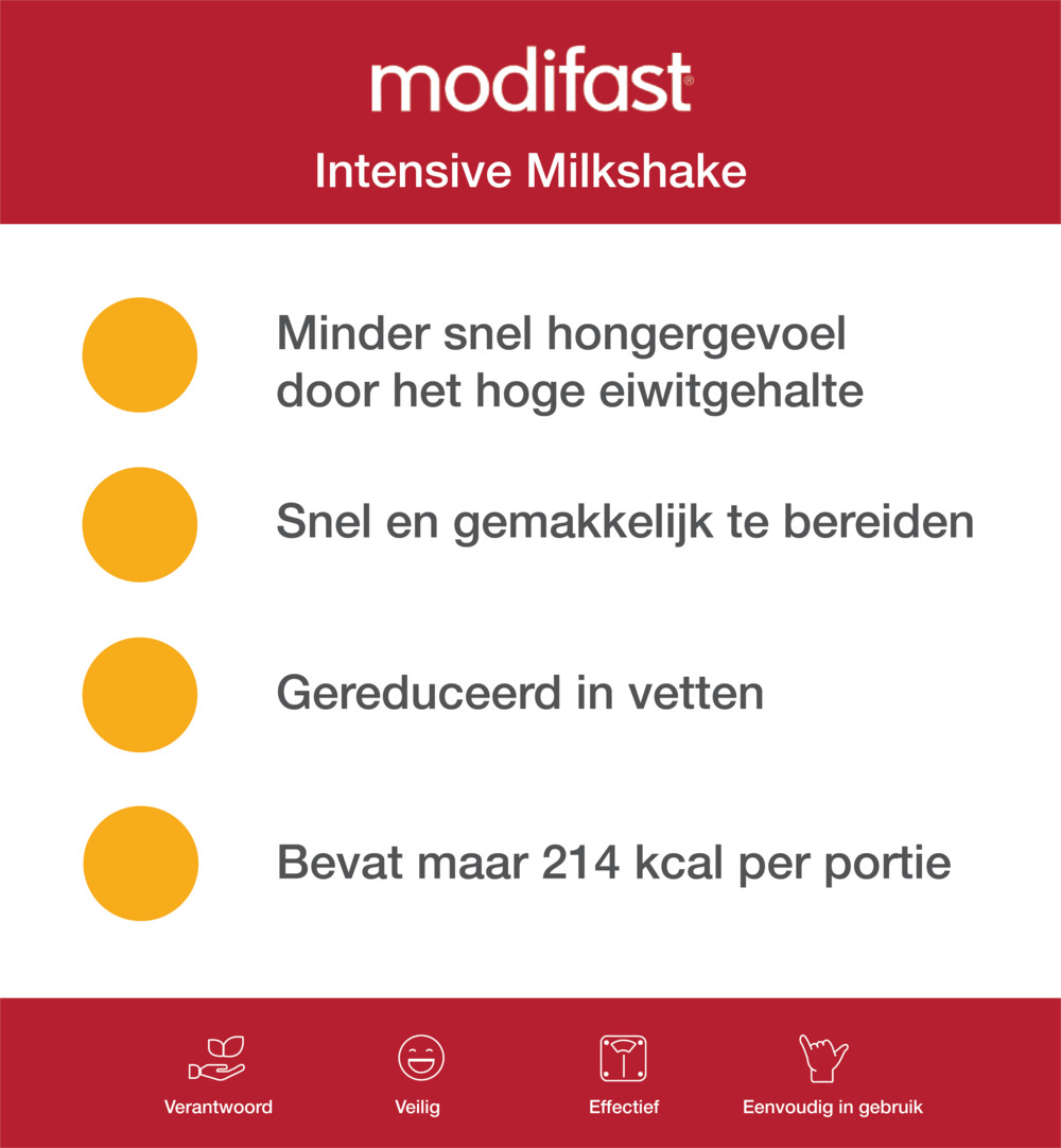 Modifast Intensive milkshake cranberry (440 gr) - image 2
