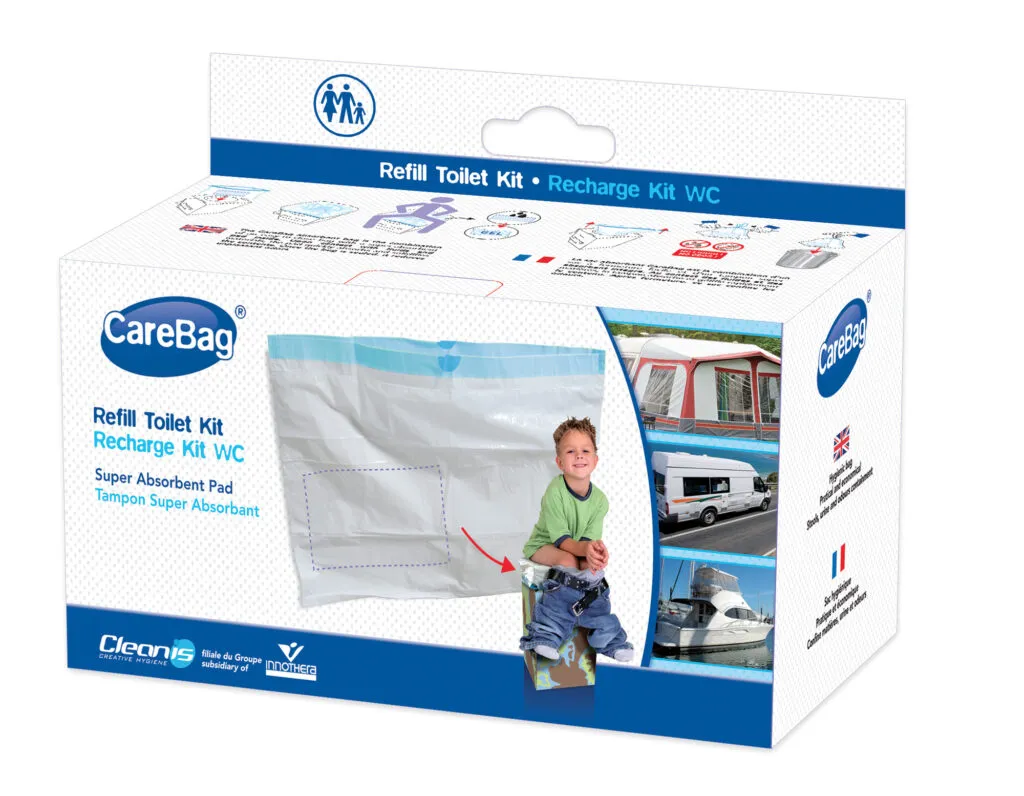 Carebag Meeneemtoilet navulzak (12 stuks)