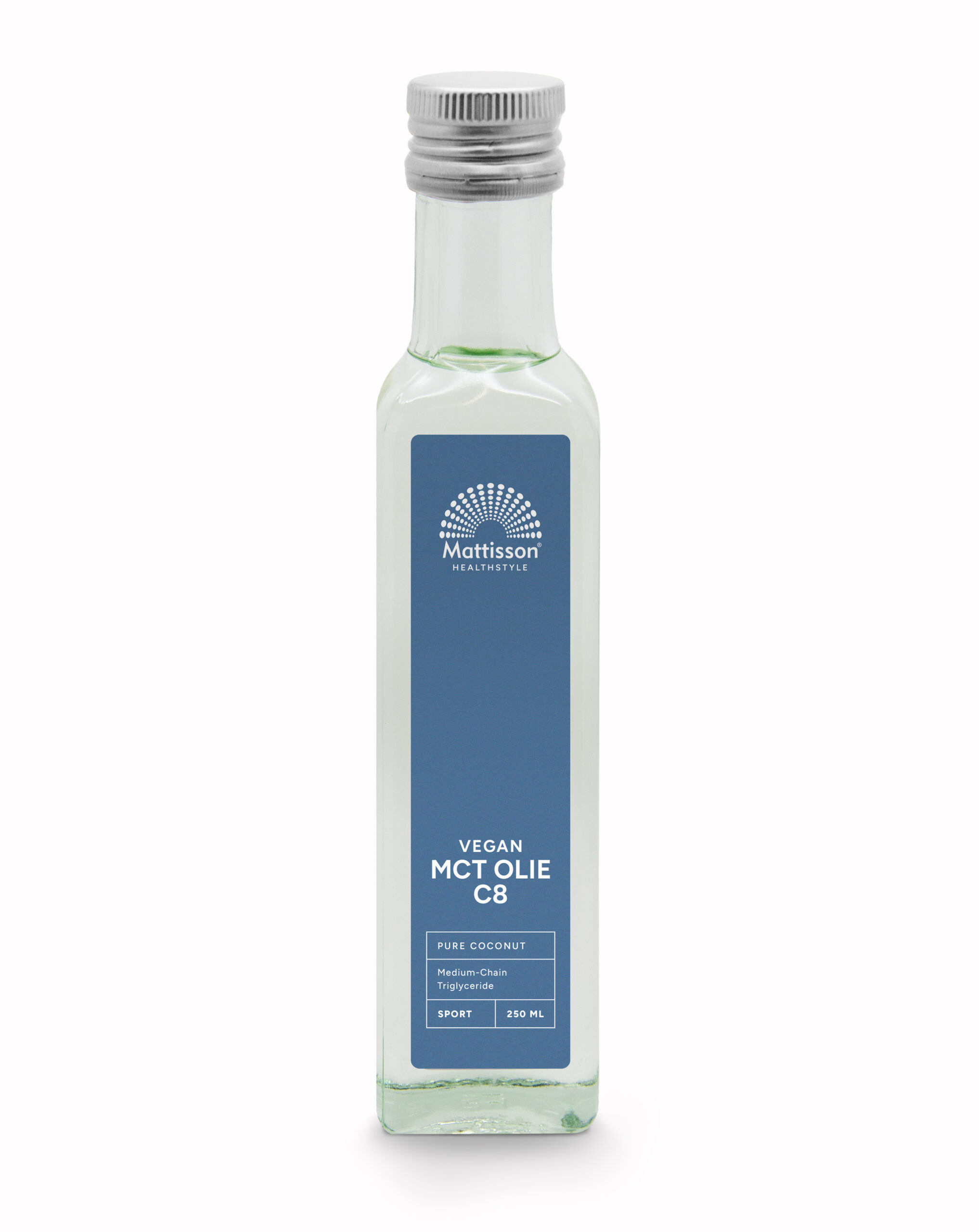 Mattisson Mct Olie C8 - Coconut Pure - 99% Caprylic Acid (250 ml)