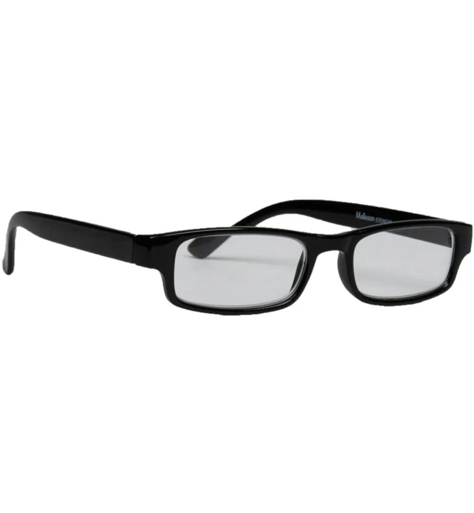 Melleson Overkijk leesbril zwart +1.00 (1 stuk)