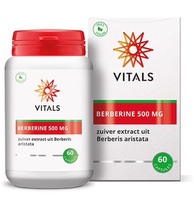 Vitals Berberine 500 mg (60 capsules)