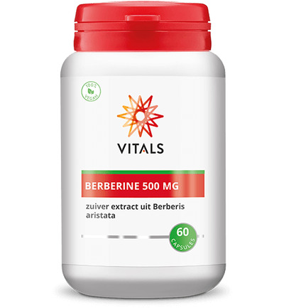 Vitals Berberine 500 mg (60 capsules)