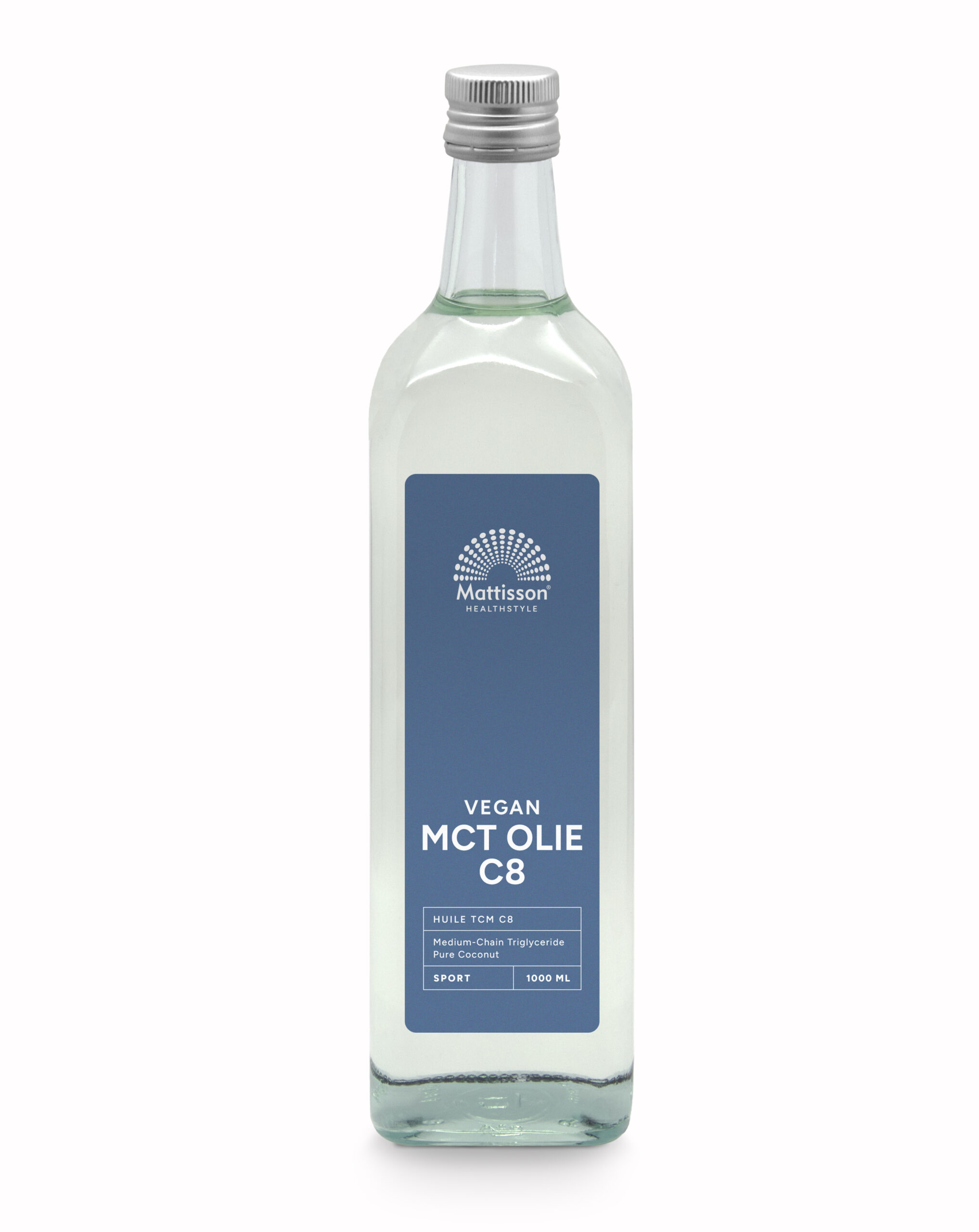 Mattisson Mct Olie C8 - Coconut Pure - 99% Caprylic Acid (1000 ml)