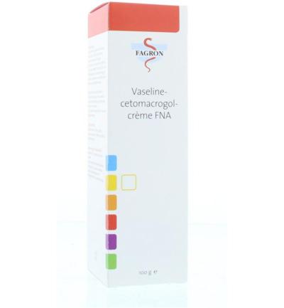Fagron Vaselinecetomacrogol creme FNA met doos (100 gr)