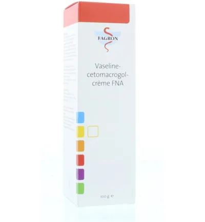 Fagron Vaselinecetomacrogol creme FNA met doos (100 gr)