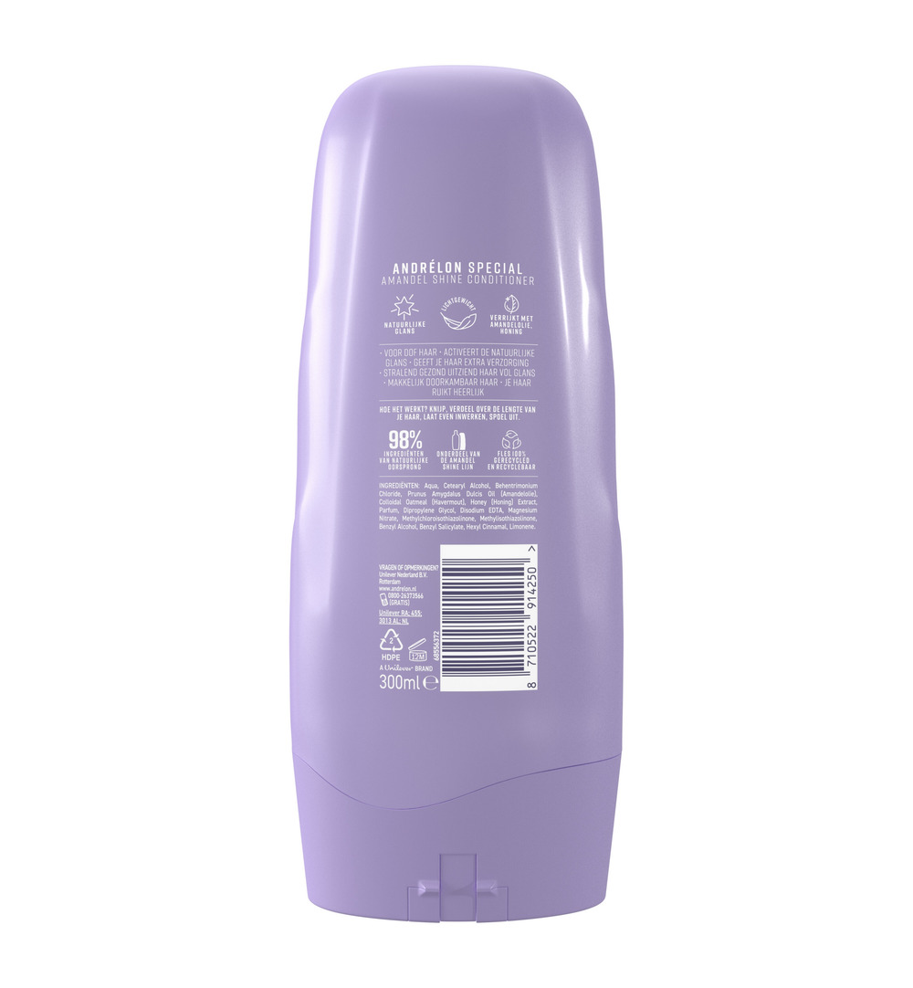 Andrelon Conditioner Almond Shine (300 ml) - image 2