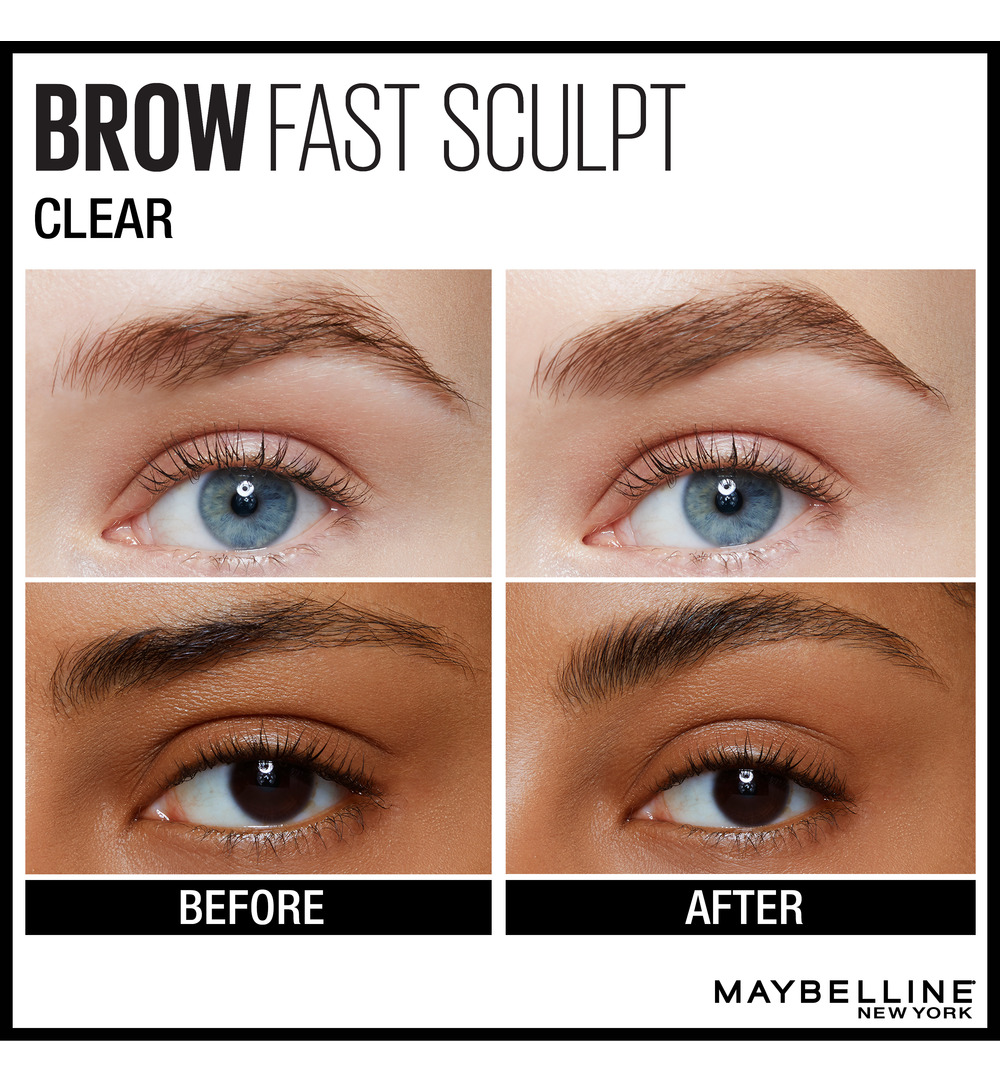Maybelline New York Brow fast sculpt 10 clear (1 stuk) - image 2