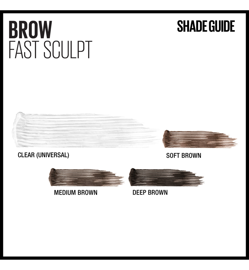 Maybelline New York Brow fast sculpt 02 soft brown (1 stuk) - image 3