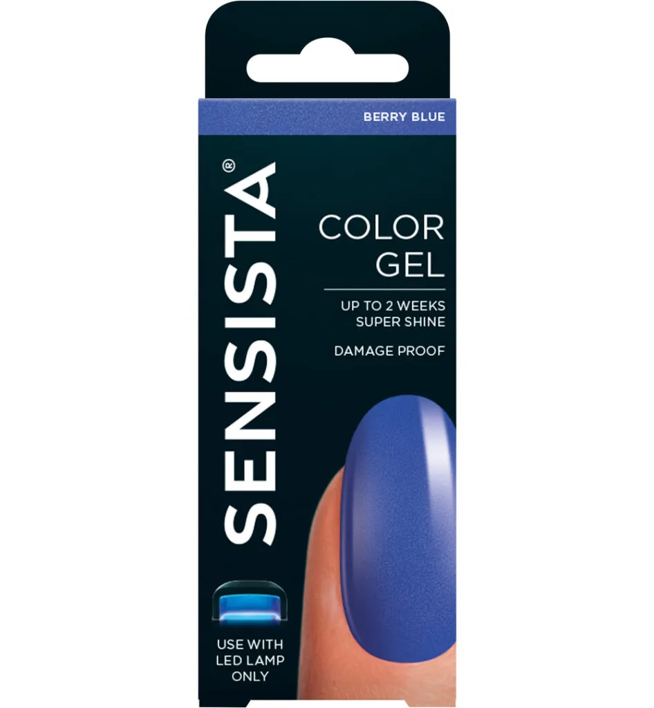 Sensista Color gel berry blue (7,5 ml)