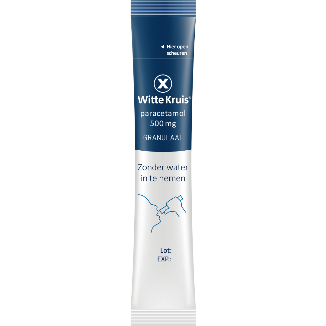 Witte Kruis Paracetamol 500 mggranulaat (10 zakjes) - image 8