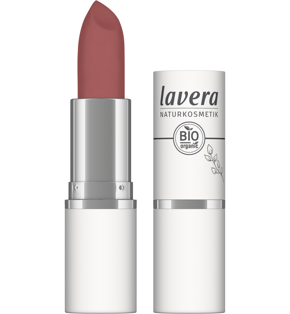 Lavera Lipstick velvet matt berry nude 01 bio (4,5 gr)