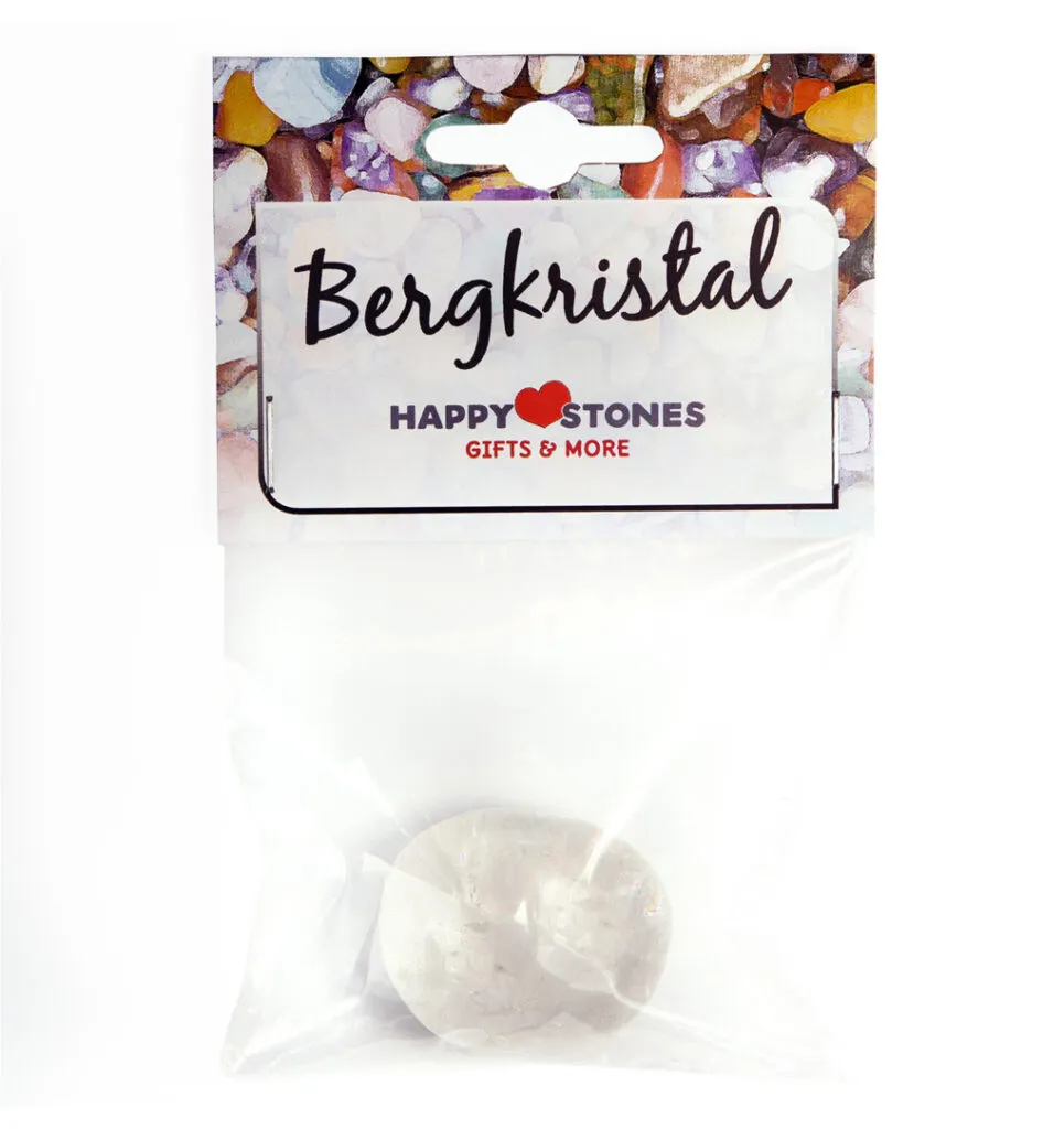 Happystones Bergkristal (1 stuk)