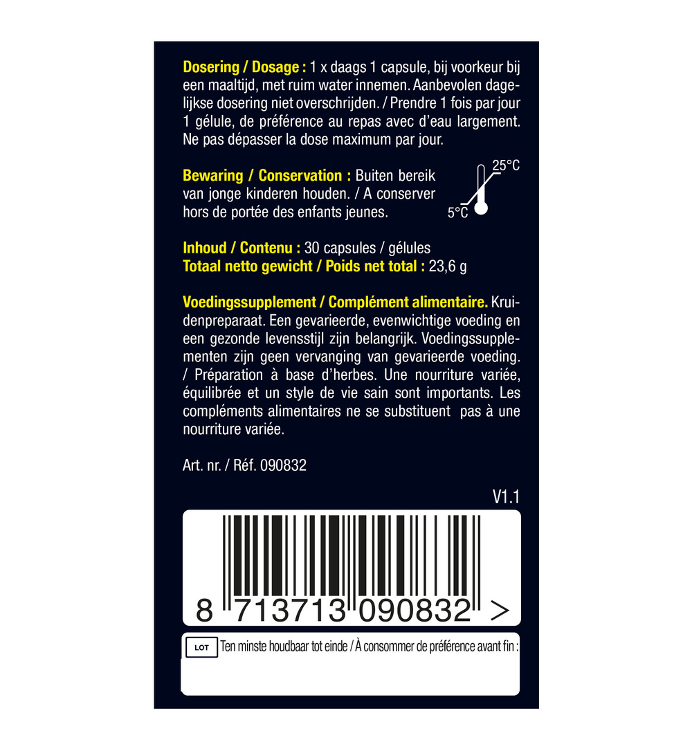 Lucovitaal Cannabis Sativa & Valeriaan (30 capsules) - image 6