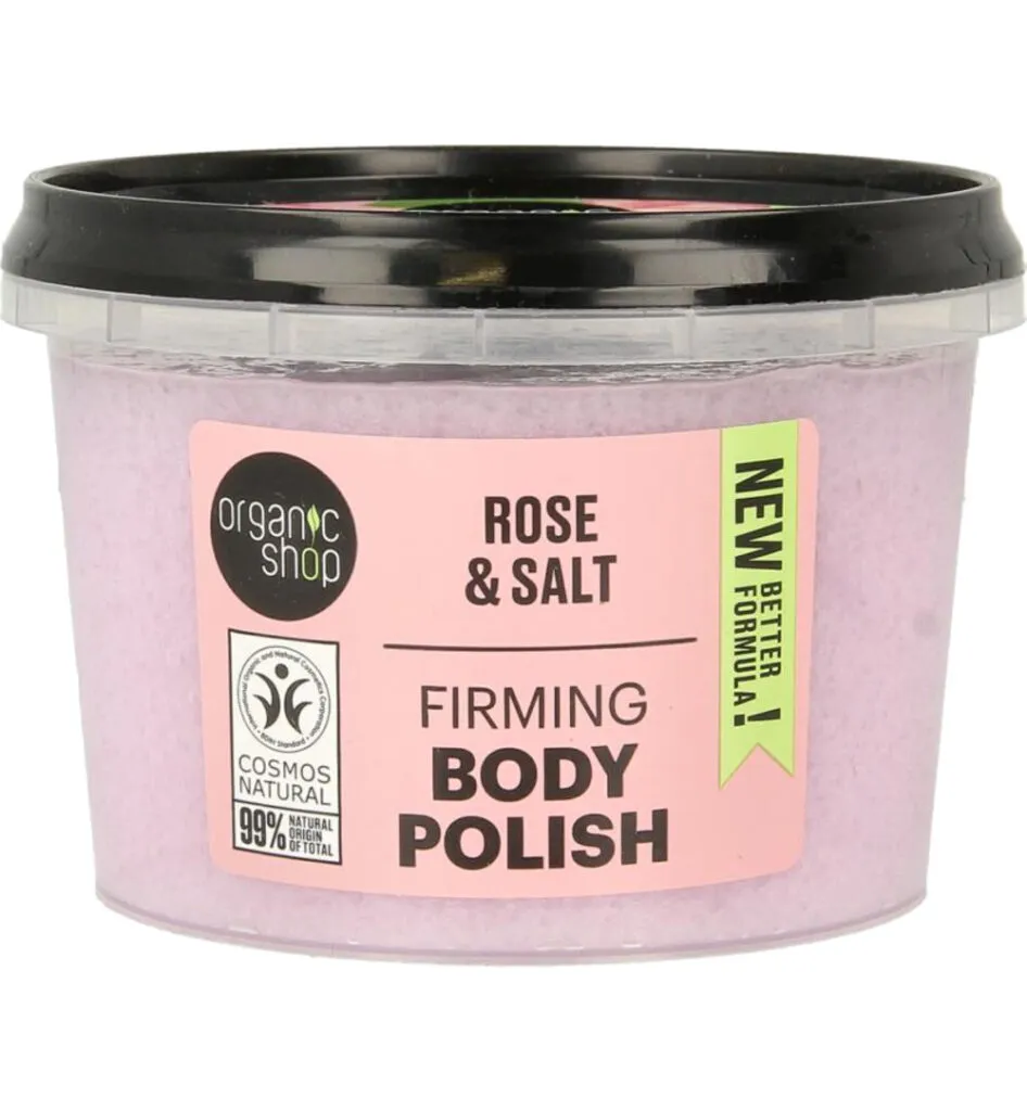 Organic Shop Body polish pearl rose (250 ml)