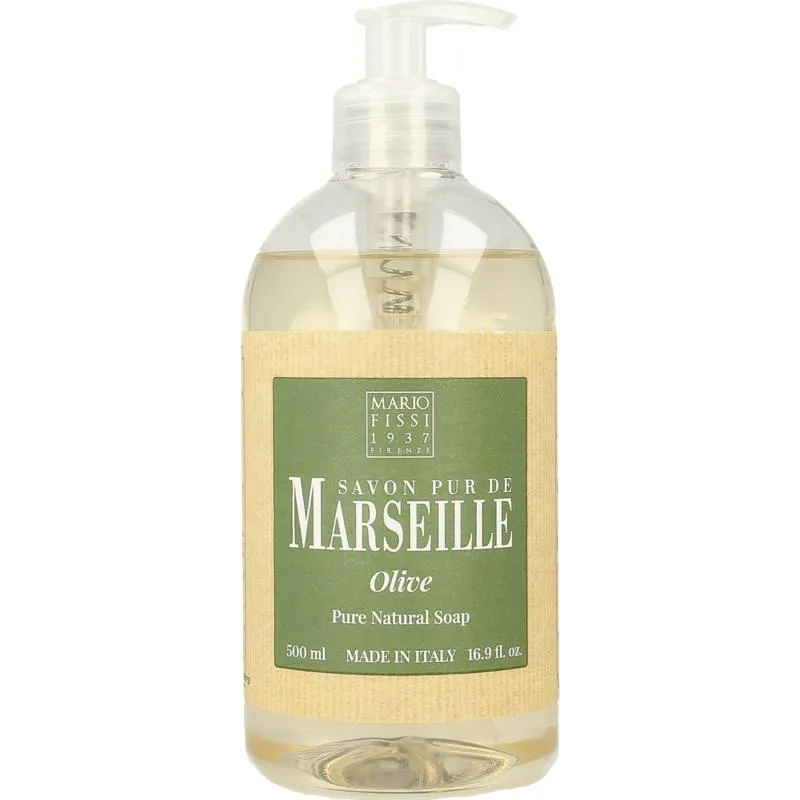 Marseille Zeep natuurlijk vloeibaar olij f (500 ml)
