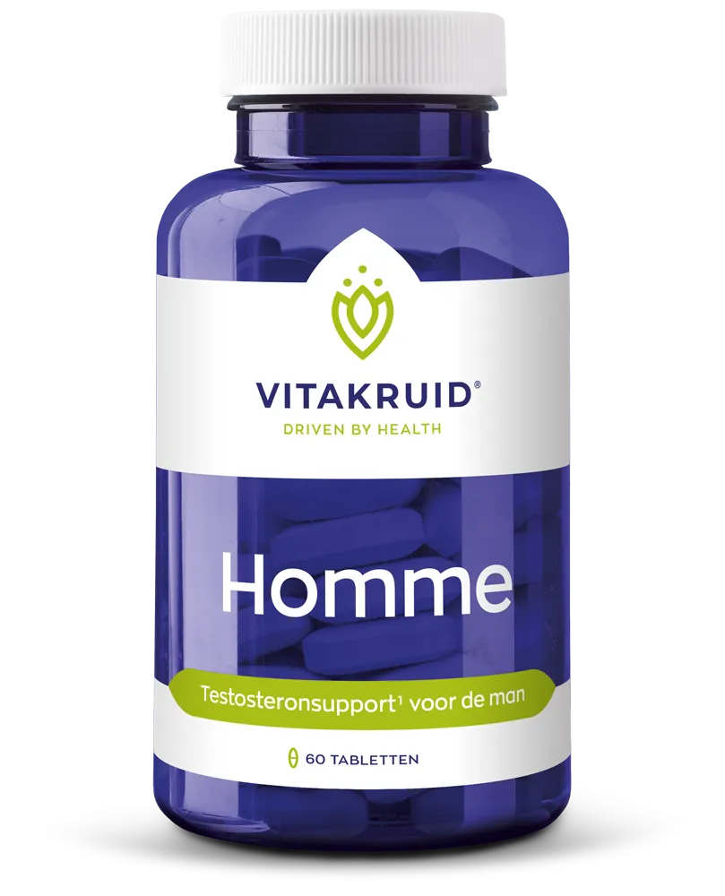 Vitakruid Homme Oa Ashwagandha Fenegriek Shilajit Damiana (60 Tabletten)
